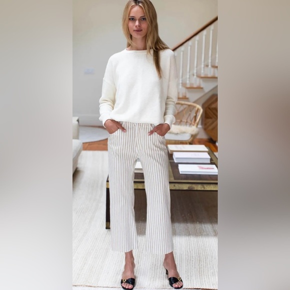 EMERSON FRY JOHNNY SAILOR PANT - ALMOND SAND STRIPE - Picture 2 of 12